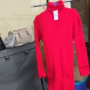 Forever 21 Red Knit  Dress  NEW